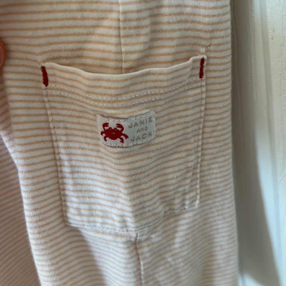 Janie And Jack Crab Shortie Romper - Picture 4 of 6